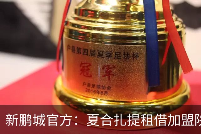 新鹏城官方：夏合扎提租借加盟陕西联合，胡家进租借加盟定南赣联